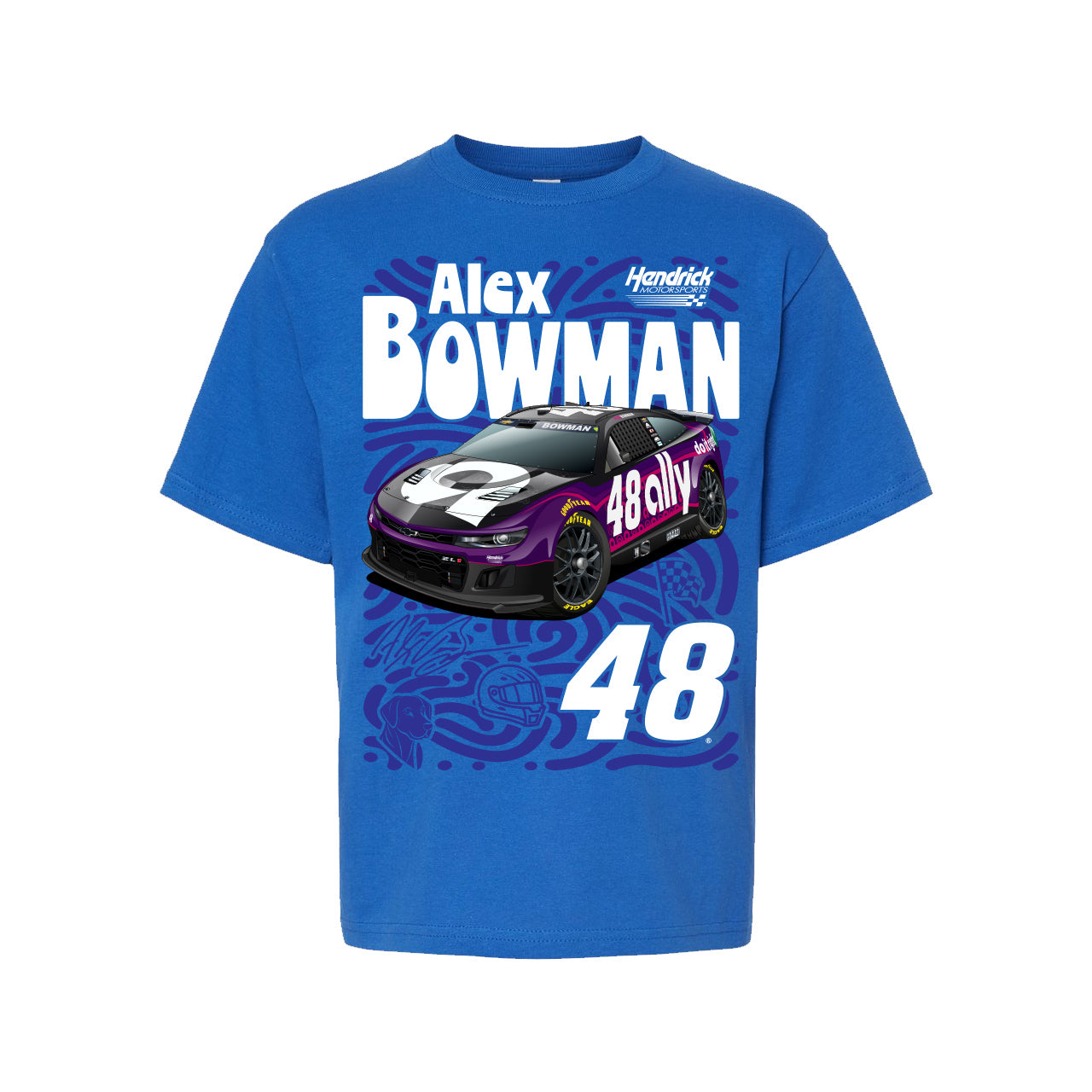 Alex Bowman Go Fast Kids - Blue