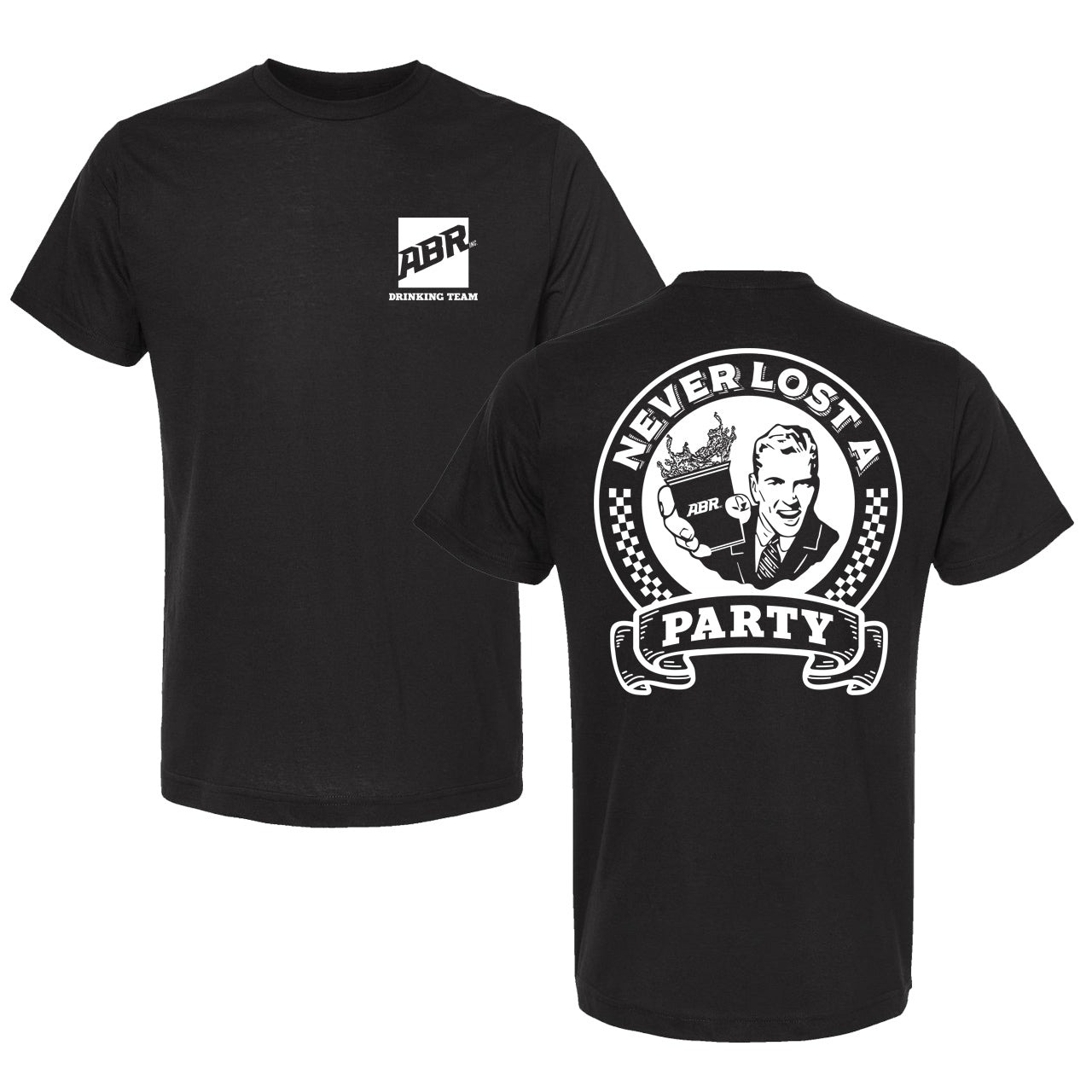 ABR Drinking Team T-Shirt - Black