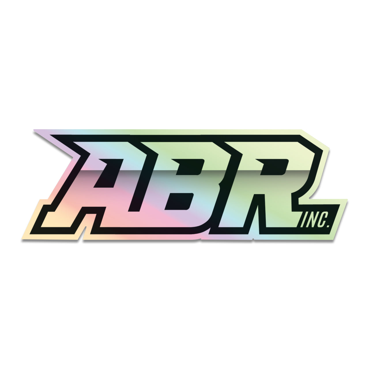 Holographic ABR Sticker