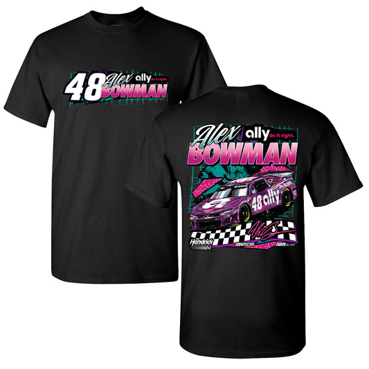 2024 Alex Bowman Cup Series T-Shirt - Black