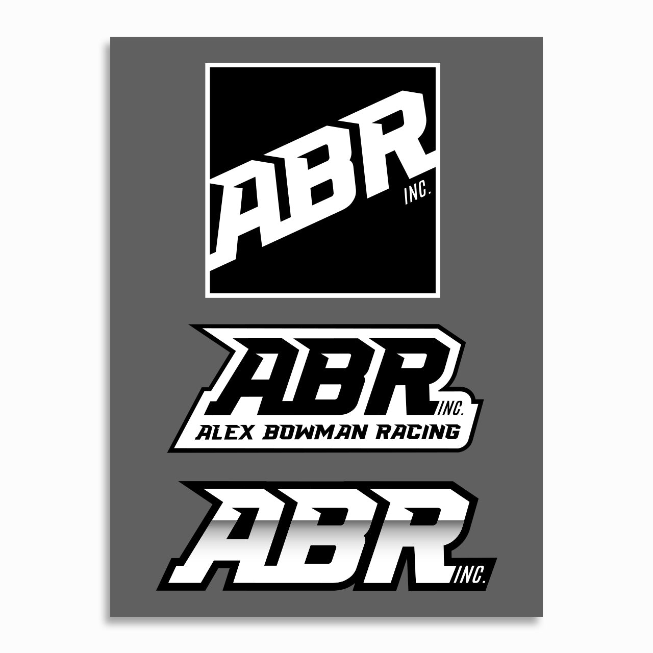ABR Die Cut Sticker Sheet