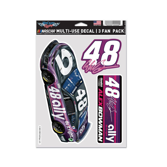 Alex Bowman Decal 3-Pack