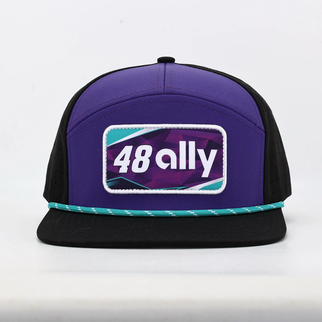 Ally 4826 Rope Hat - Plum/Black