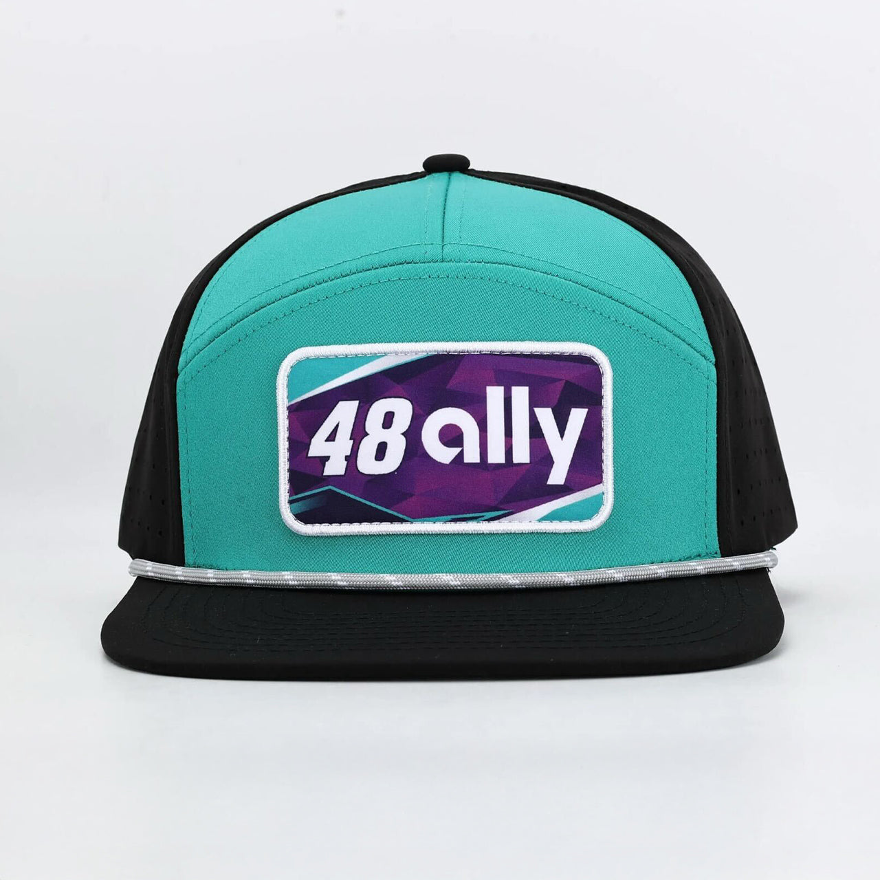 Ally 4826 Rope Hat - Seafoam/Black