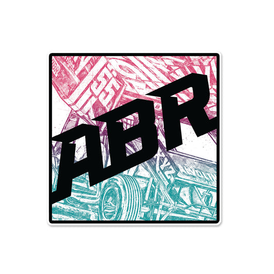 ABR Logo Ghost Car Sticker